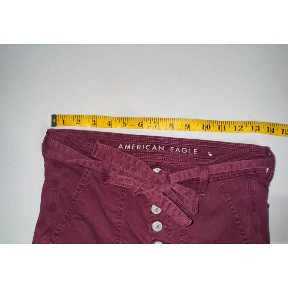 American Eagle Women's 4Long Super High Rise Jegging‎ Skinny Jeans Button Fly